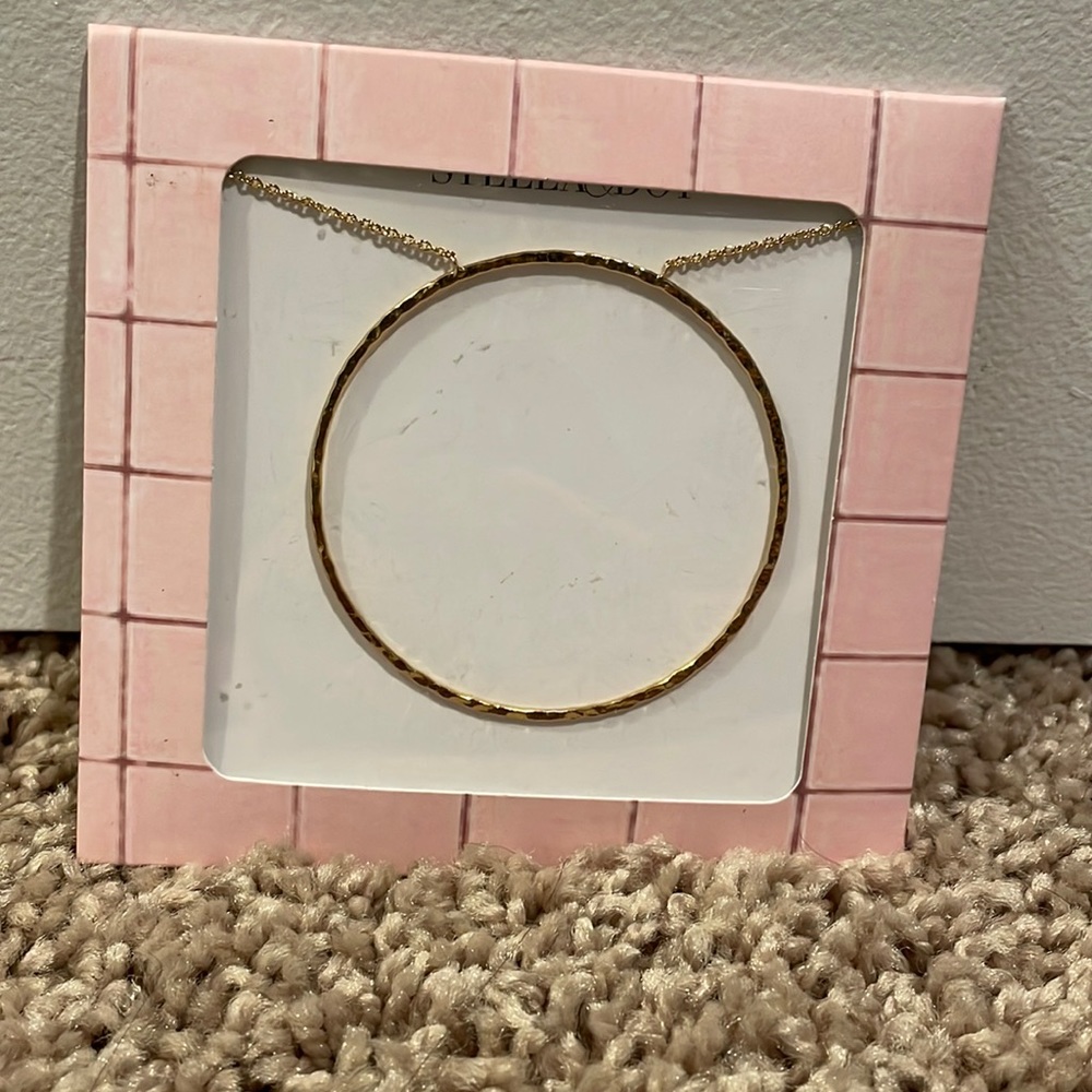 Stella & Dot circle necklace